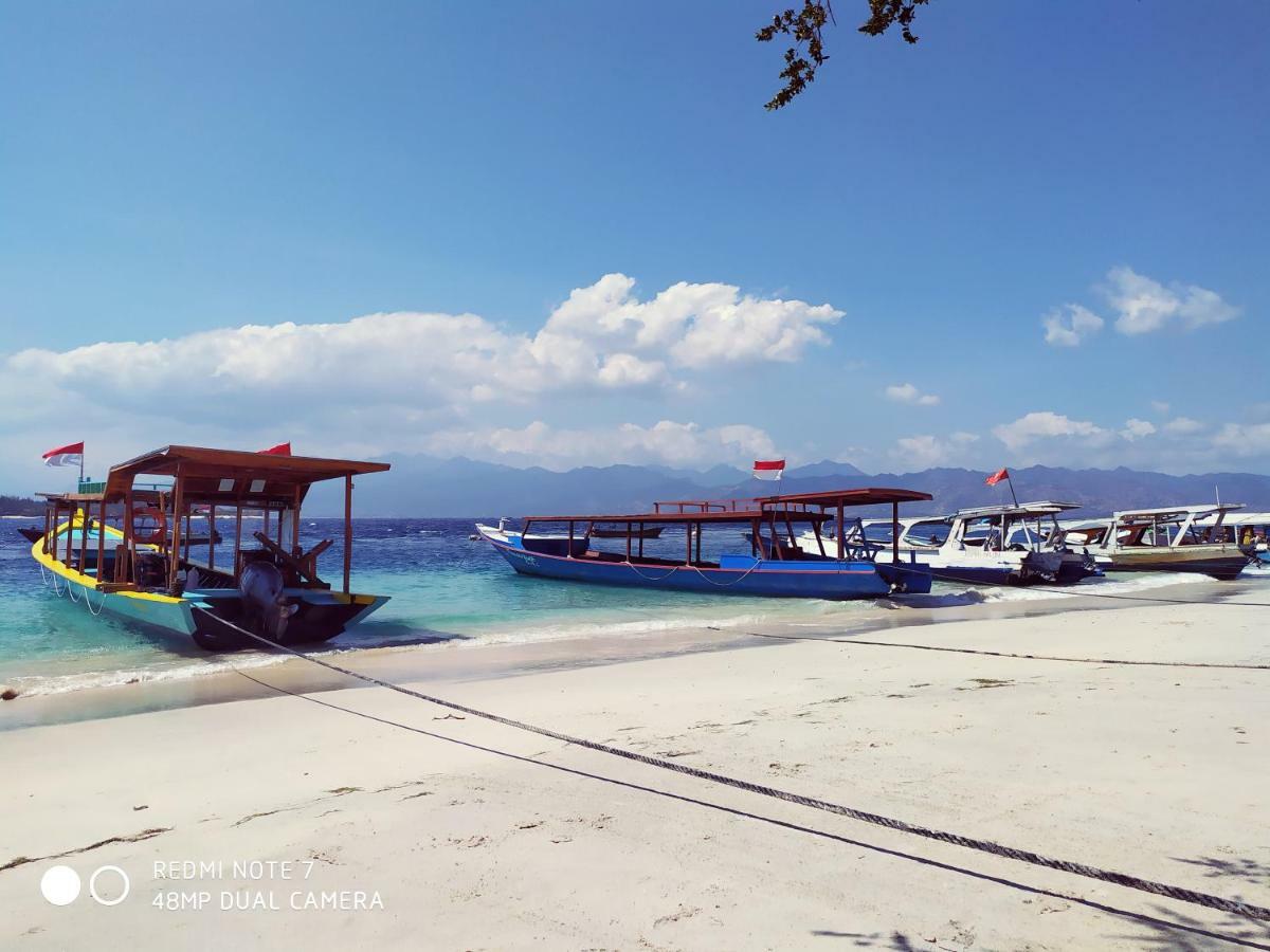 Kusuka Bungalow Gili Trawangan Luaran gambar